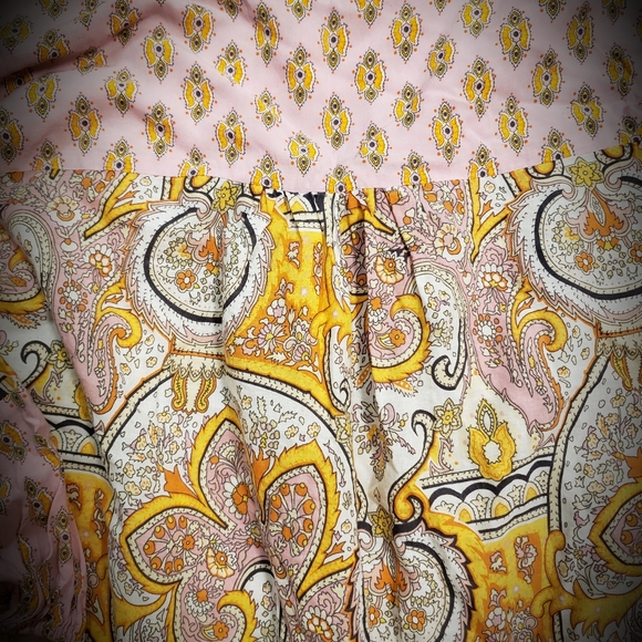 RACHEL ZOE | FLORAL TASSEL TIE NECK BLOUSE | SMALL - Picture 7 of 8